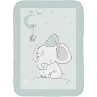 Kikkaboo Elephant Time Super Soft Baby Blanket 80/110 Cm Transparant Kinderen