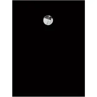 Allibert - Douchebak - Karbon 120 X 90 Cm - Polybeton - Zwart