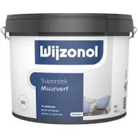 Wijzonol Superdek wit 10 liter