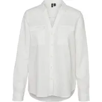 Vero Moda Blouse 'LINN BUMPY' wit