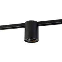 QAZQA Moderne 1-fase railspot zwart - Iconic Rondoo Up
