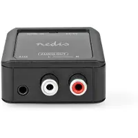 Nedis Digitale Audioconverter - 1-weg - Ingangen audio / video / data: HDMI Input - Uitgangen audio / video / data: 1x 3.5 mm / 2x (2x RCA Female) - Automatisch - Antraciet