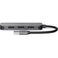 Nedis USB A hub | (USB A naar 4 x USB A, Busgevoed)