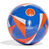 Adidas Euro 24 Club Training Voetbal Glory Blue/Solar Red/Wit
