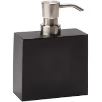 Aquanova Zeepdispenser Aquanova Moon Zwart