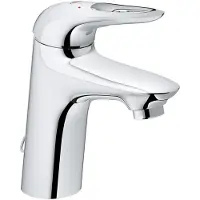 GROHE Eurostyle New waterbesparendes wastafelkraan M size met ketting chroom 33557003