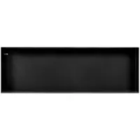 Looox Colour BoX inbouwnis - 90x30x10cm - RVS Zwart mat cbox90mz