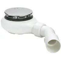 Viega Tempoplex Douche Afvoergarnituur Voor Vlakke Douchebakken (Afvoeropening: 90 mm)