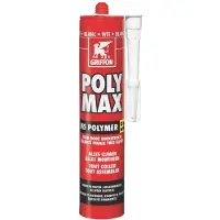 Griffon Polymax Lijmkit Fix+Seal Express - 425gr - Grijs