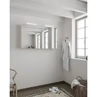 Mondiaz Cubb spiegelkast 120x70x16cm linen met 2 deuren