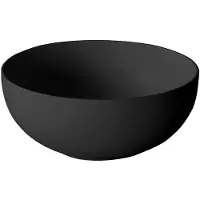 Xenz George keramische waskom 37cm zwart mat