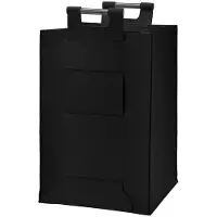 Aquanova Wasmand Aquanova Luz Black 98 L