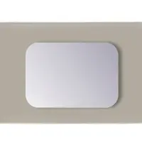 Sanicare Q-mirrors spiegel 60x60x2.5cm Vierkant glas SA.60060