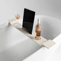 Mondiaz EASY Badplank 86cm solid surface kleur Linen