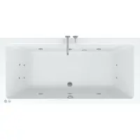 Riho Lusso Easypool 3.1 Whirlpool Inbouwbad 190x90cm - Pneumatisch - Acryl - Baden, Whirlpool Baden - 8714148615805