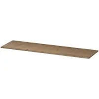 Ink Topdeck 45 Topblad T.b.v. Onderkast - 160x45x1,6cm - Fineer - Fineer Ash Grey - Badkamermeubels, Wastafelbladen - 8718835089207