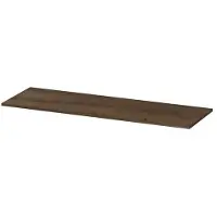 Ink Topdeck 45 Topblad T.b.v. Onderkast - 140x45x1,6cm - Fineer - Fineer Chocolate - Badkamermeubels, Wastafelbladen - 8718835089160
