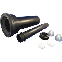 Wisa aan-afvoergarnituur v/wandcloset verlengd 300mm l.