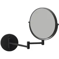 Aquanova Make-up spiegel Forte Wandmodel Black