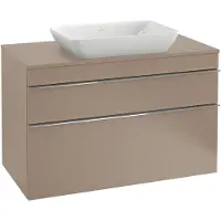 Villeroy & Boch Villeroy en Boch Venticello semi inbouw opzetwastafel zonder kraangat 55x36cm met overloop wit