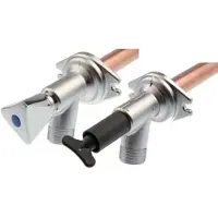 Vsh Aqua-Secure GK116 Vorstvrije Gevelkraan Knop/sleutelbediening 110-378 mm - 4244042