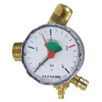 Flamco Flexcon aansluitgroep 1"(25mm) m. manometer 27293