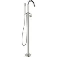 Crosswater MPRO Badkraan - vrijstaand - met staafhanddouche - RVS geborsteld PRO416FV