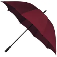 Falcone Golf stormparaplu windproof - bordeaux rood - lang - 130 cm - Paraplu's