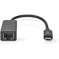 Nedis Usb-netwerkadapter Fresh Green Box 3.2 Gen 1 - 2.5 Gbps 0.20 M Zwart