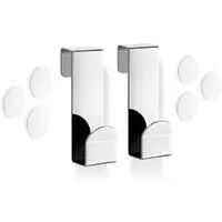 Zack Mitor Haak voor glazen douchewand max. 10 mm Zilver