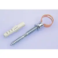 Vsh Flamco muurbeugel koper 15mm + pen + plug - 10 stuks