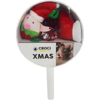 Croci xmas cat lolly met speelgoed
