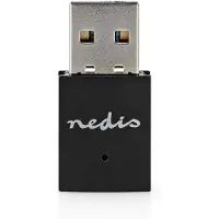 Nedis Netwerk-Dongel | Wi-Fi | N300 | 2.4 GHz | USB2.0 | Wi-Fi-snelheid totaal: 300 Mbps | Windows 10 / Windows 11 / Windows 8 - WSNWM310BK