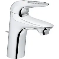GROHE Eurostyle New Wastafelmengkraan - Lage uitloop - Met trekwaste