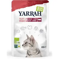 Yarrah 14x Bio Kattenvoer Rund 85 gr
