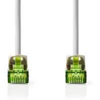 Nedis CAT7 Netwerkkabel | S/FTP | RJ45 Male | RJ45 Male | 10.0 m | Snagless | Rond | LSZH | Grijs | Label - CCGL85420GY100
