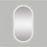 Best design Spiegel Seldy Ovaal 100x50cm Met LED Verlichting Rondom en One-Touch Bediening