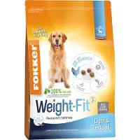 Fokker Weight-Fit Light & Sterilised hondevoer 2,5 kg