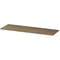 Ink Topdeck 45 Topblad T.b.v. Onderkast - 140x45x1,6cm - MFC - Zuiver Eiken - Badkamermeubels, Wastafelbladen - 8718835094447