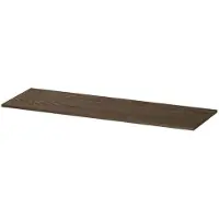 Ink Topdeck 45 Topblad T.b.v. Onderkast - 140x45x1,6cm - Massief Eiken - Charcoal - Badkamermeubels, Wastafelbladen - 8718835103354