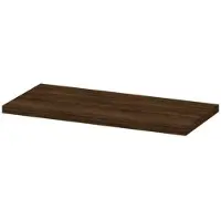 Ink Topdeck 45 Topblad T.b.v. Onderkast - 100x45x3,5cm - MFC - Koper Eiken - Badkamermeubels, Wastafelbladen - 8718835096878