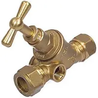 BPE Stopkraan 82952 Knel 22Mm Ms M Aftap