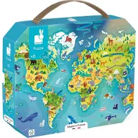 Janod - Puzzel - De wereld