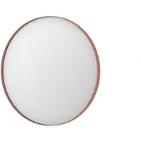 Ink SP15 Spiegel Rond In Kader 60cm - Geborsteld Koper - Aluminium, Glas - Rond - Spiegels, Badkamerspiegels - 8718835159412