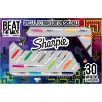 Sharpie Permanentmarkers | Fijne punt | Diverse kleuren | 30 stuks