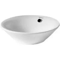 Duravit Philippe Starck wastafel losse kom 53cm met Wondergliss wit