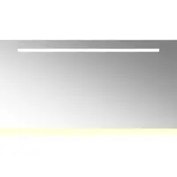 Plieger spiegel 120x60cm met geïntegreerde LED verlichting horizontaal + verwarming en indirecte verlichting onderzijde