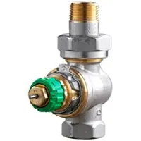 Danfoss Ventiel, Dynamisch thermostatisch ventiel Danfoss, RA-DV recht DN15