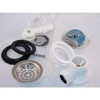 Villeroy & Boch O.novo - Overloopgarnituur voor spoelbak, chroom 94281061