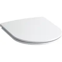 Laufen Pro toiletzitting, slim design met afneembaar deksel, bevestiging van roestvrij staal, 1 stuk.